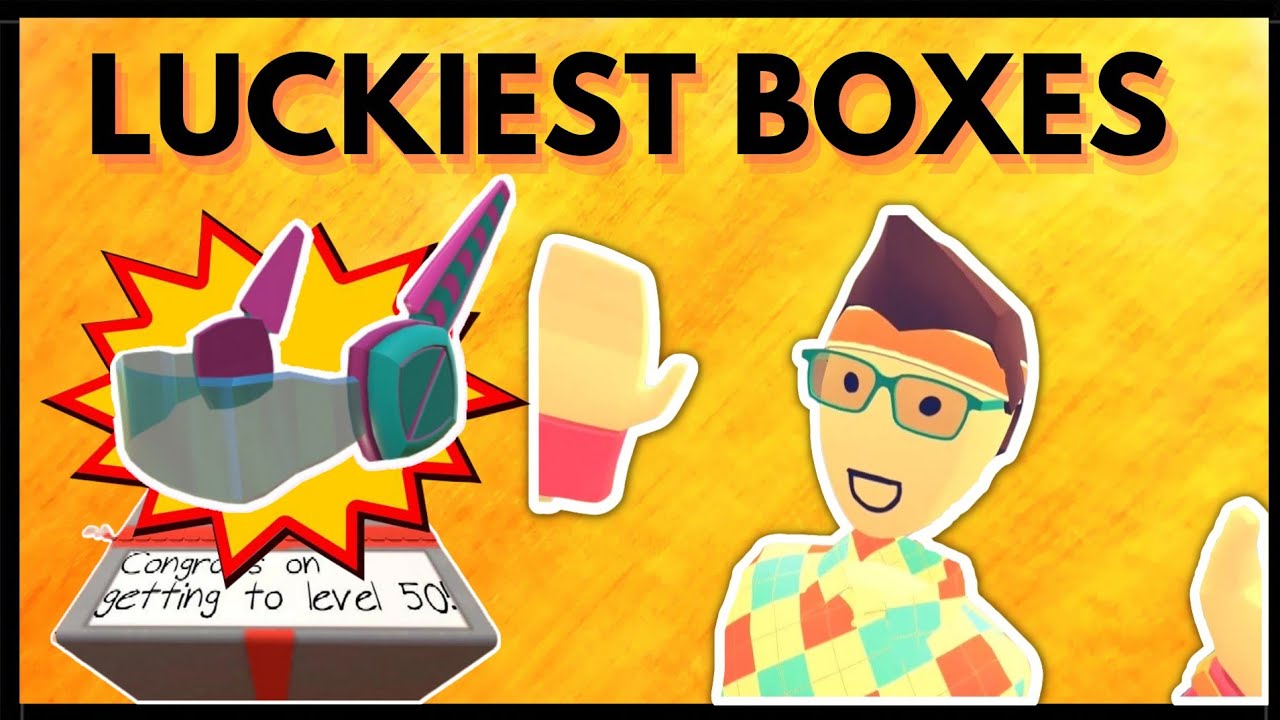 10 Of Some Of The Luckiest Level 50 Boxes In Rec Room