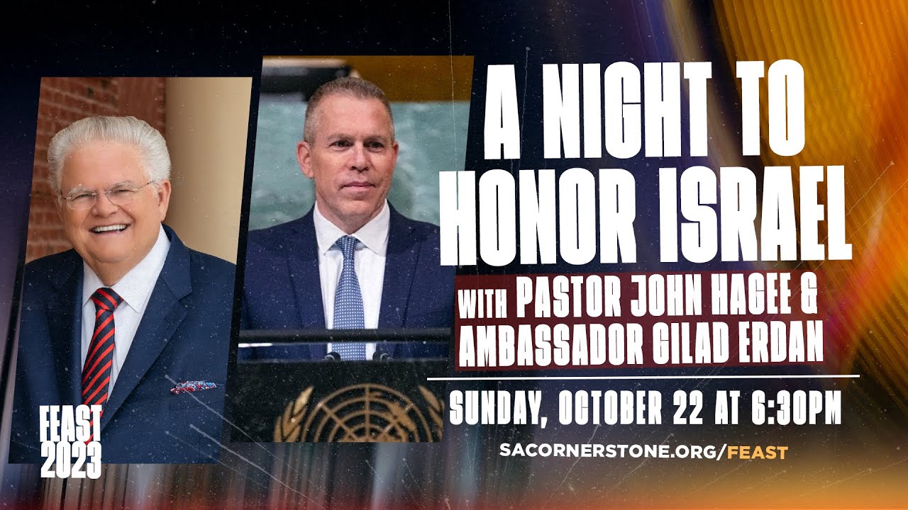 A Night to Honor Israel - LIVE from Cornerstone Church - Sunday October 22nd 2023