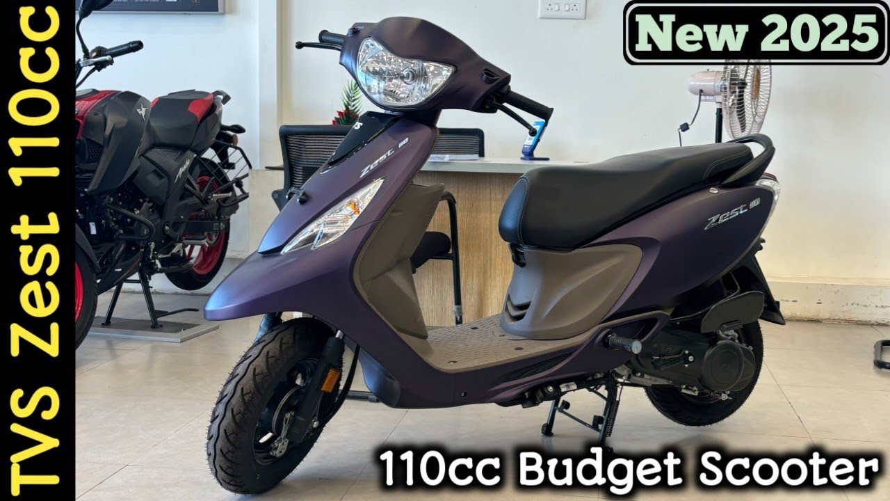 TVS Zest 110 Review | New 2025 On Road Price | Features & Mileage