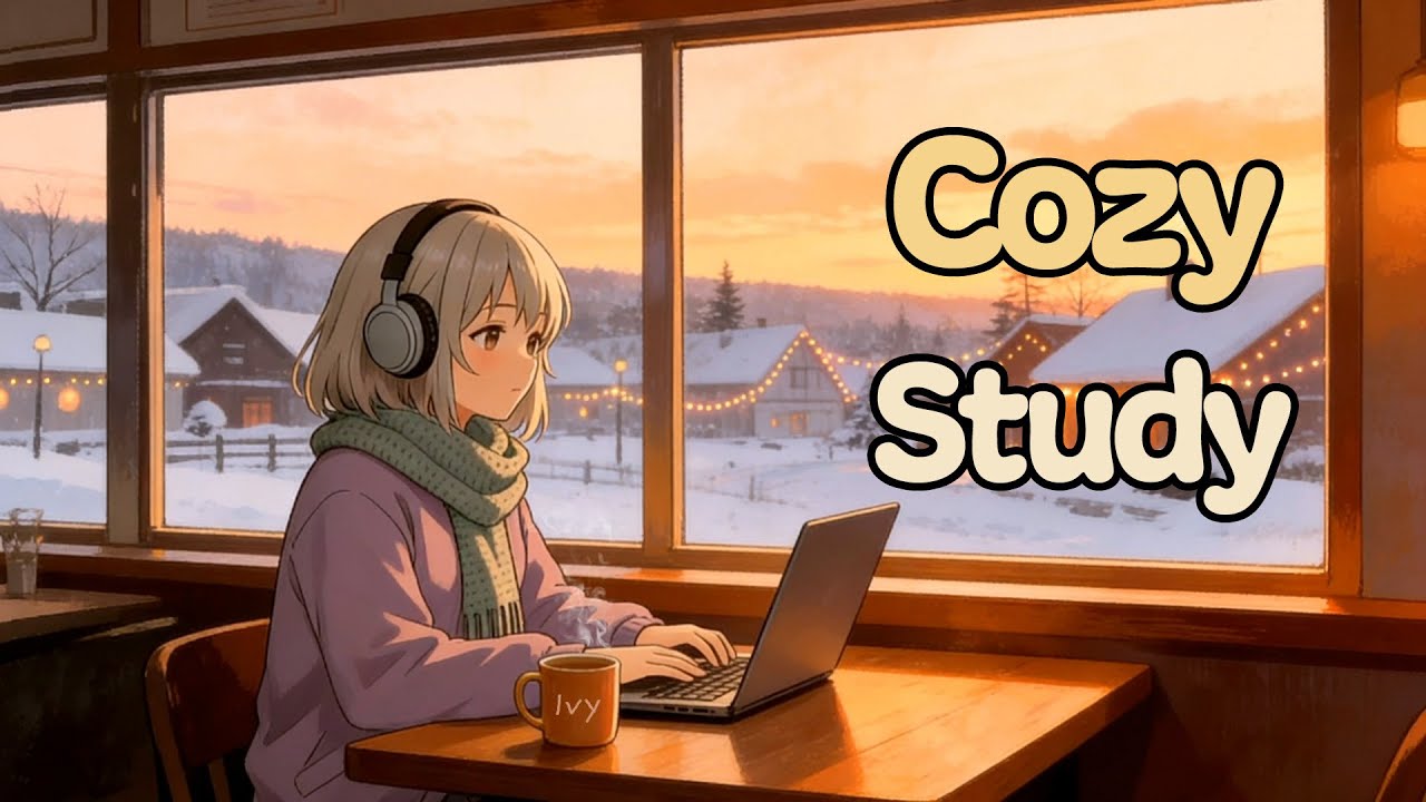 Winter LoFi Beats for Cozy Study ❄️☕ | Calm Focus Music for Reading & Work