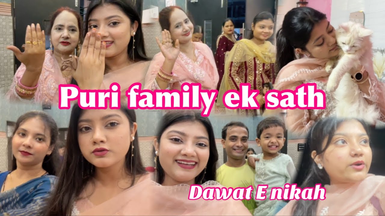Puri family ek sath | Bahen ke ghar gayi | family vlog | #samreengallery 