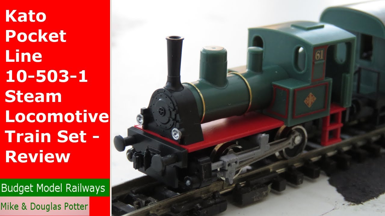 Набор паровозов Kato N Gauge Pocket Line 10-503-1 — обзор