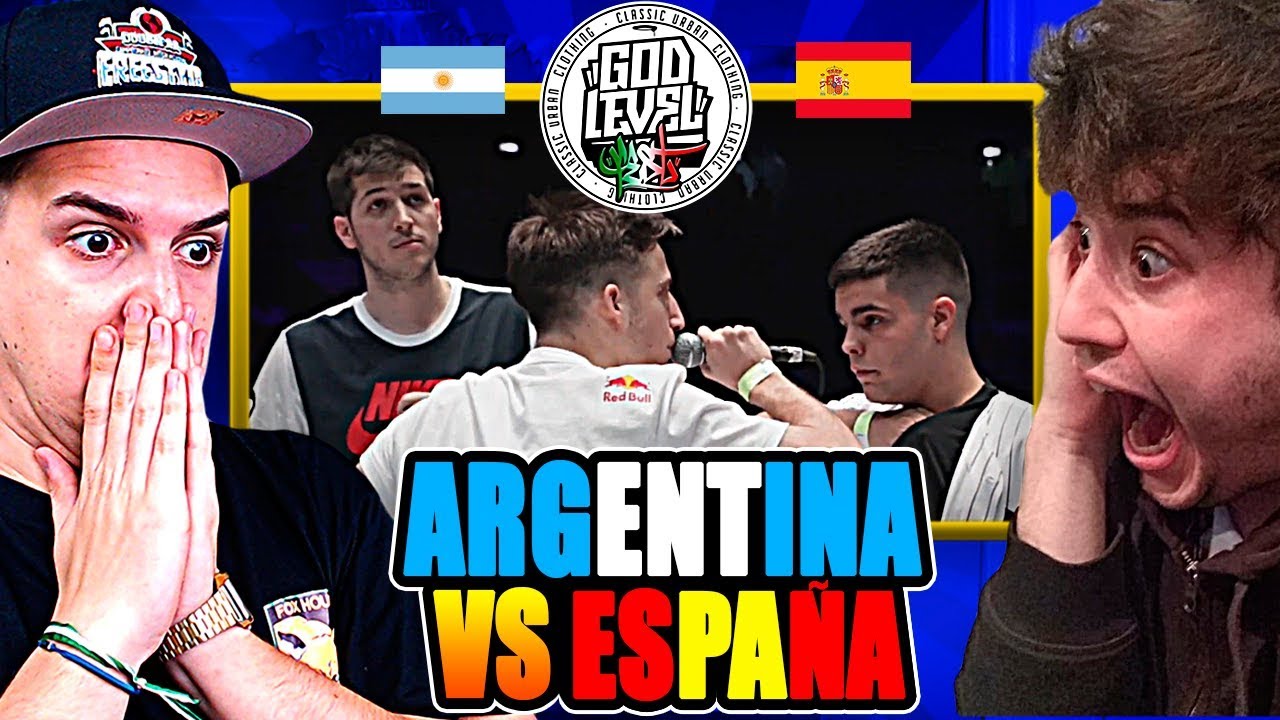 ESPAÑA vs ARGENTINA | REACCIÓN a GOD LEVEL MÉXICO 2019 con KAPO