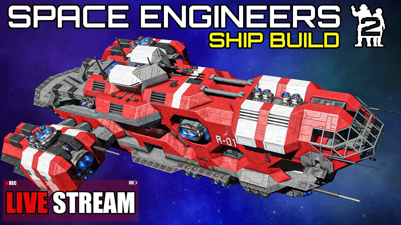 🔴LIVE - Space Engineers 2 Survival | How To Design a Ship