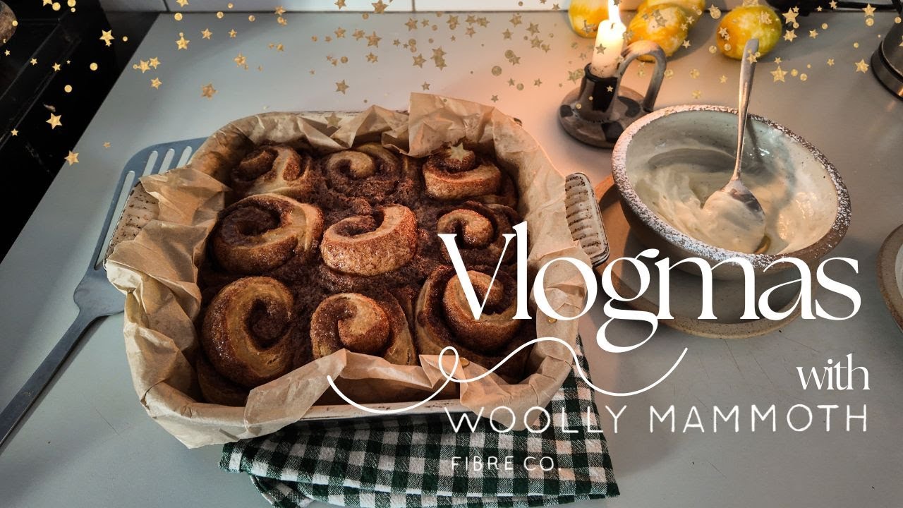🎄⭐Vlogmas  🕯️🛷☃️🍪 | Episode Seventeen- Crazy Baking Day Two | Woolly Mammoth Fibre Company