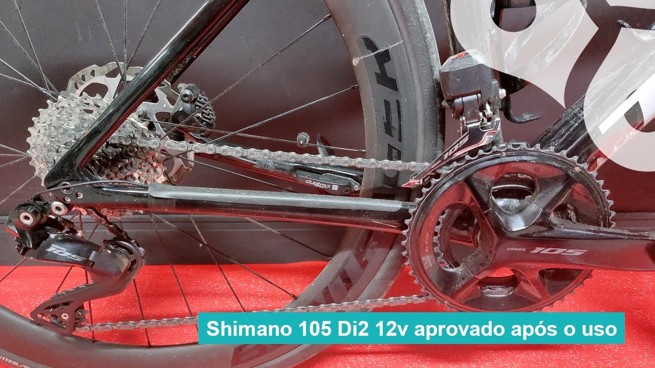 Shimano 105 Di2 aprovado após uso #napratica #naprática
