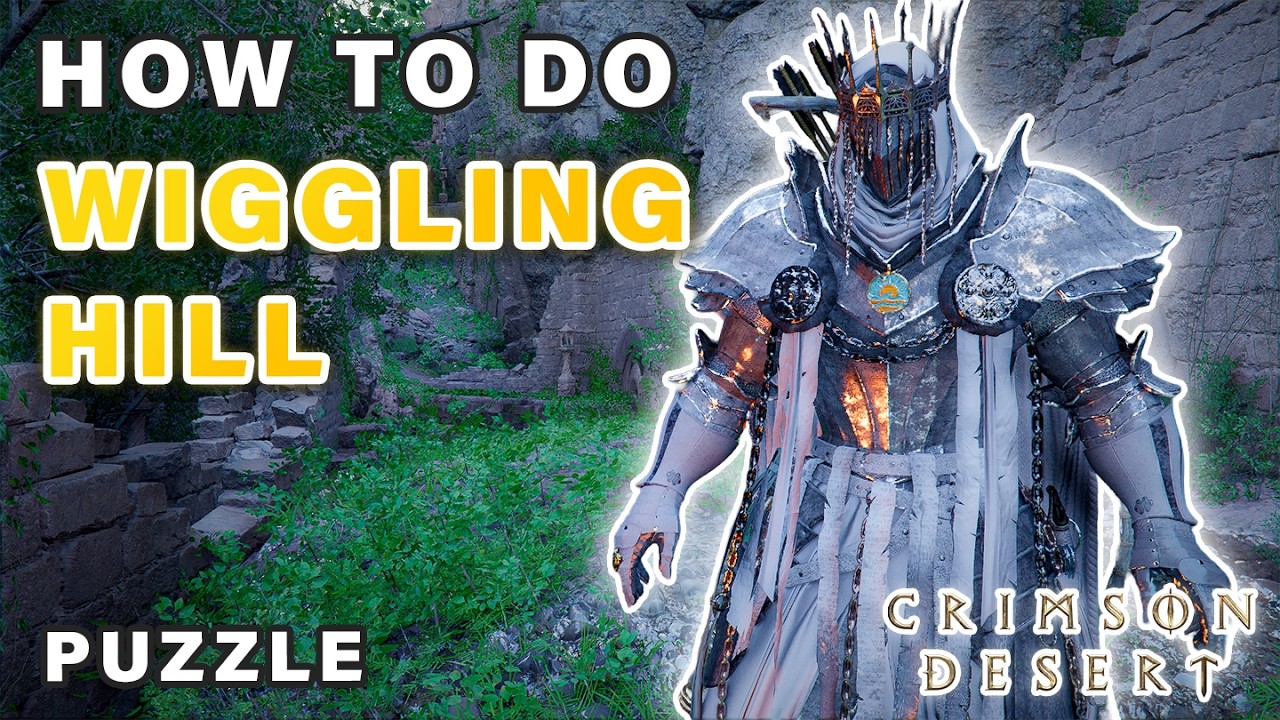 How to do Wiggling Hill Ruins Puzzle in Byron Estate | Mysterious Energy ► Crimson Desert