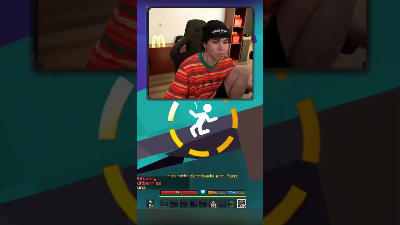 MUERTE de Spreen en HUNT RUN #shorts #spreen #twitch