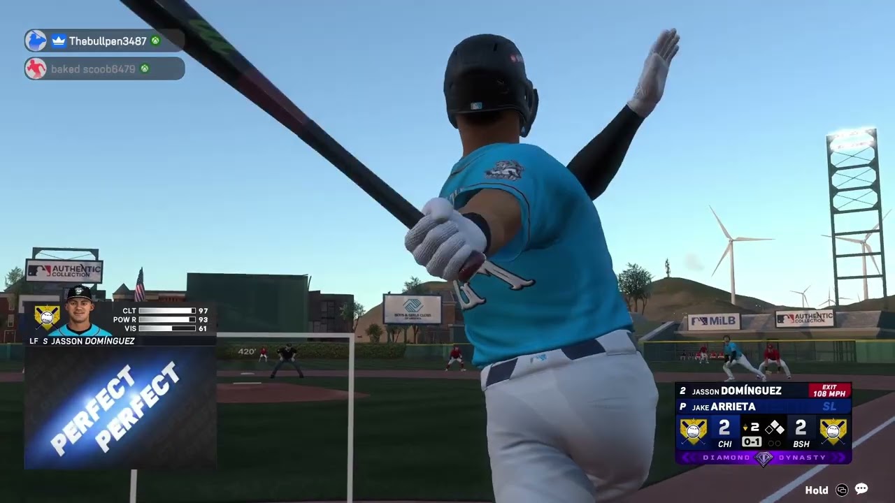 MLB The Show 25 Perfect Perfect Home Run Compilation! From ranked seasons or CO-OP)