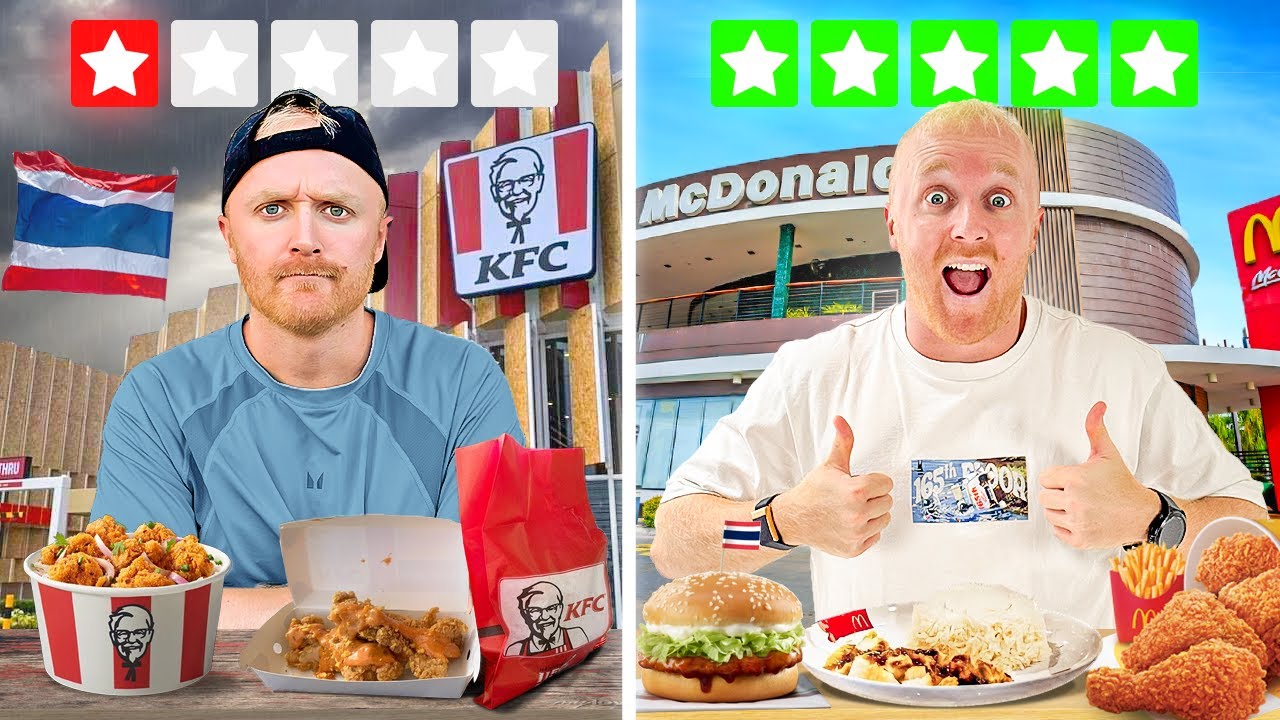 I Tried THAILAND Fast Foods!