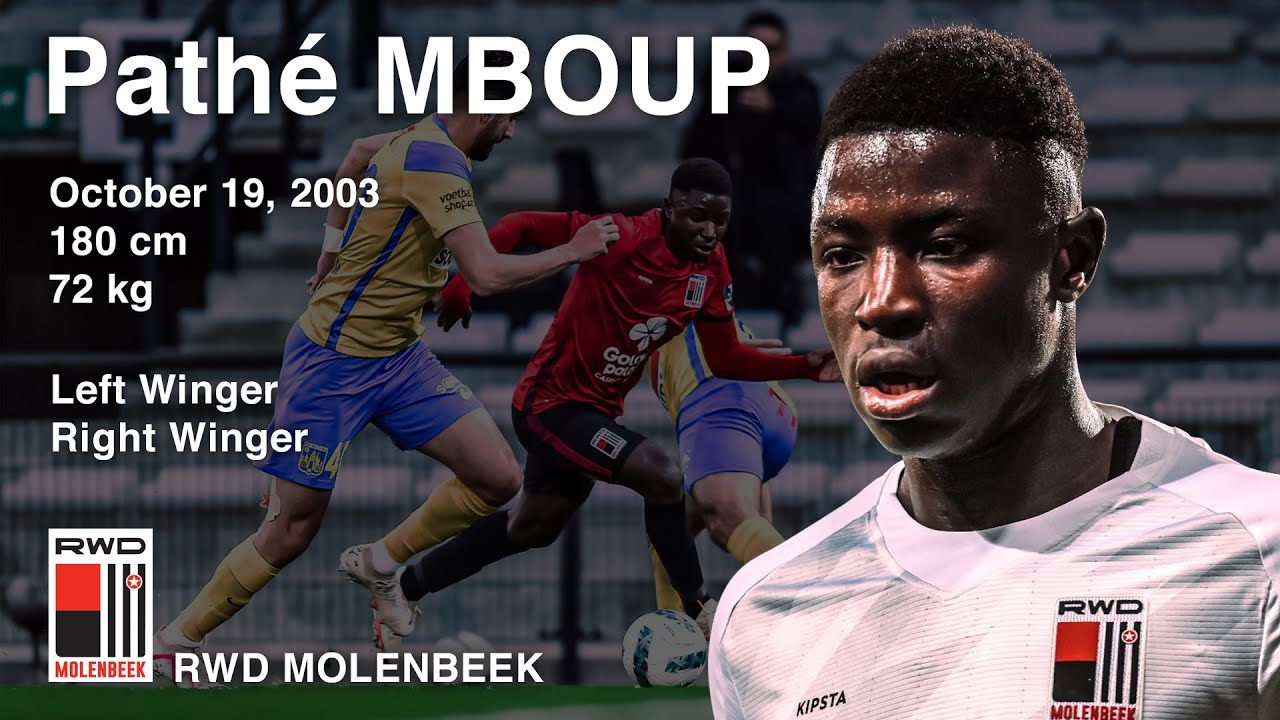 PATHE MBOUP * WINGER * RWD MOLENBEEK * SEASON 2023/24