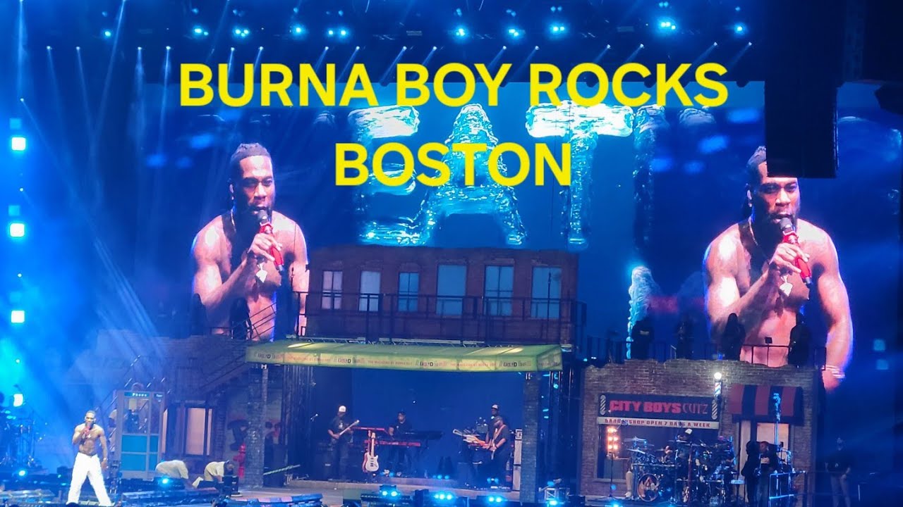 BURNA BOY - I Told Them tour - Boston 2024 | FORCV