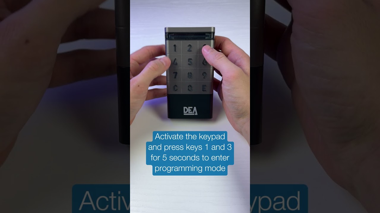How to Add a New Code to Your DIGIRAD/N #deasystem #gateautomation #remotecontrol