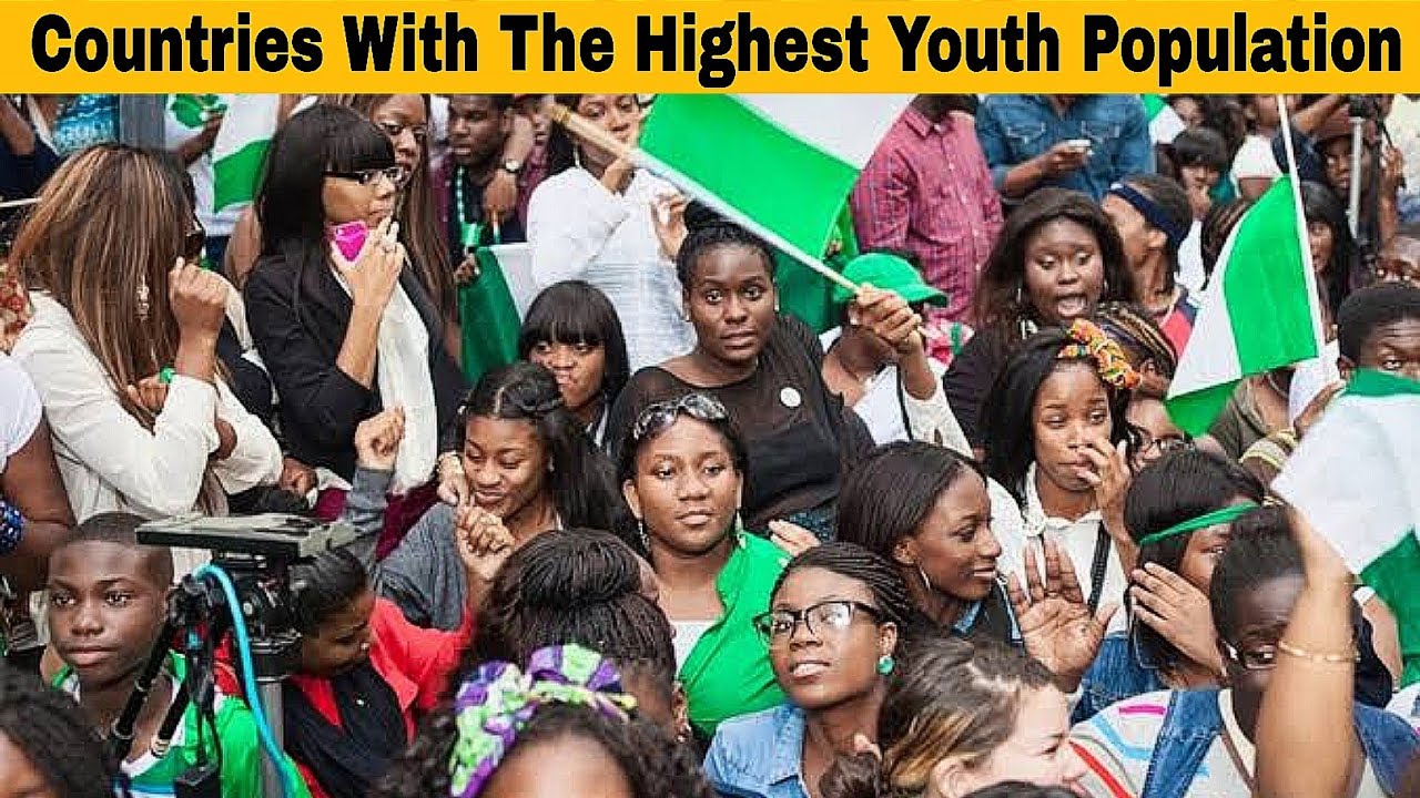 Top 10 Countries With The Highest Youth Population 2023