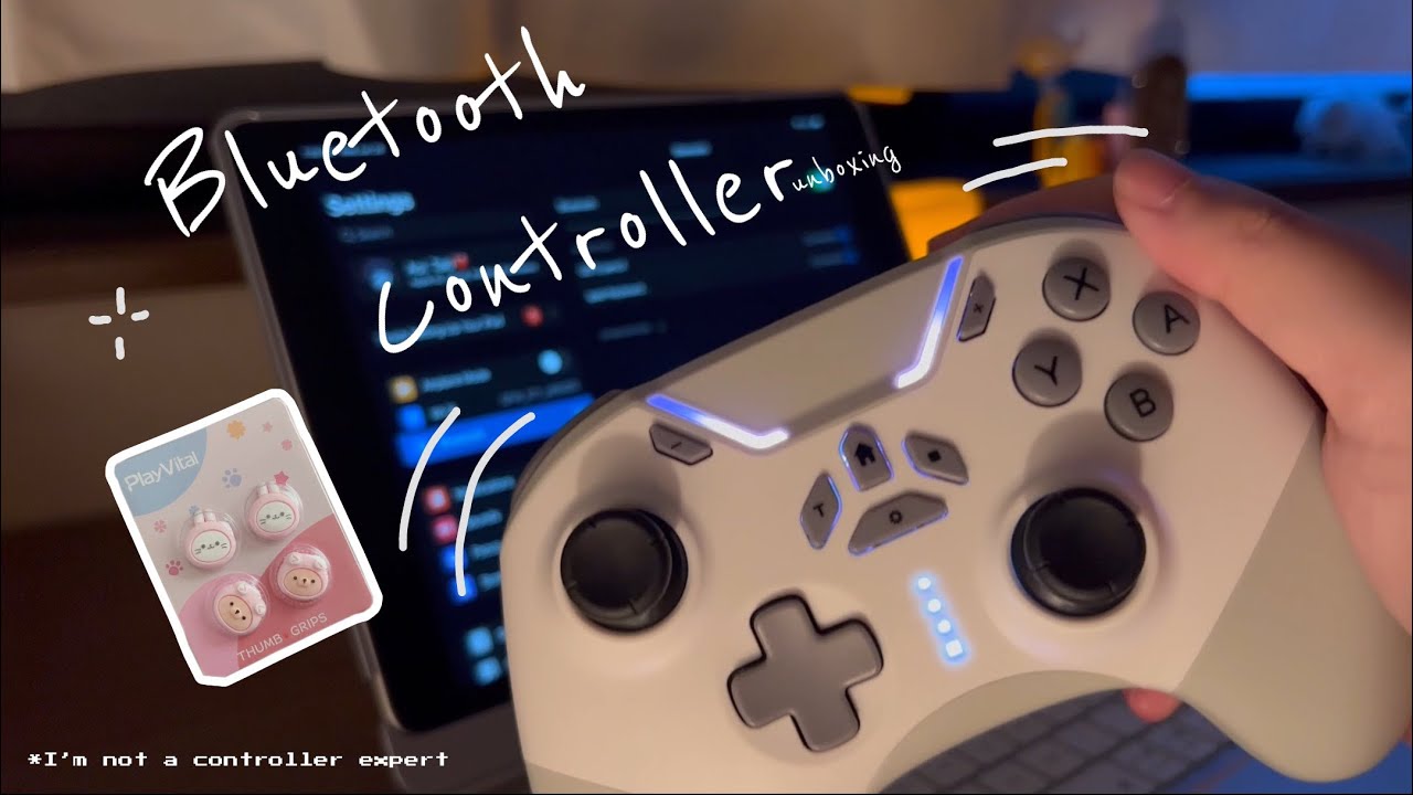 unboxing bluetooth controller 🎮 (+ Ipad games) |  IOS, android, pc, switch compatible