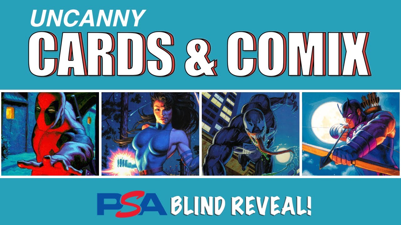 34 PSA GRADED MARVEL CARDS BLIND REVEAL | UNCANNY CARDS & COMIX