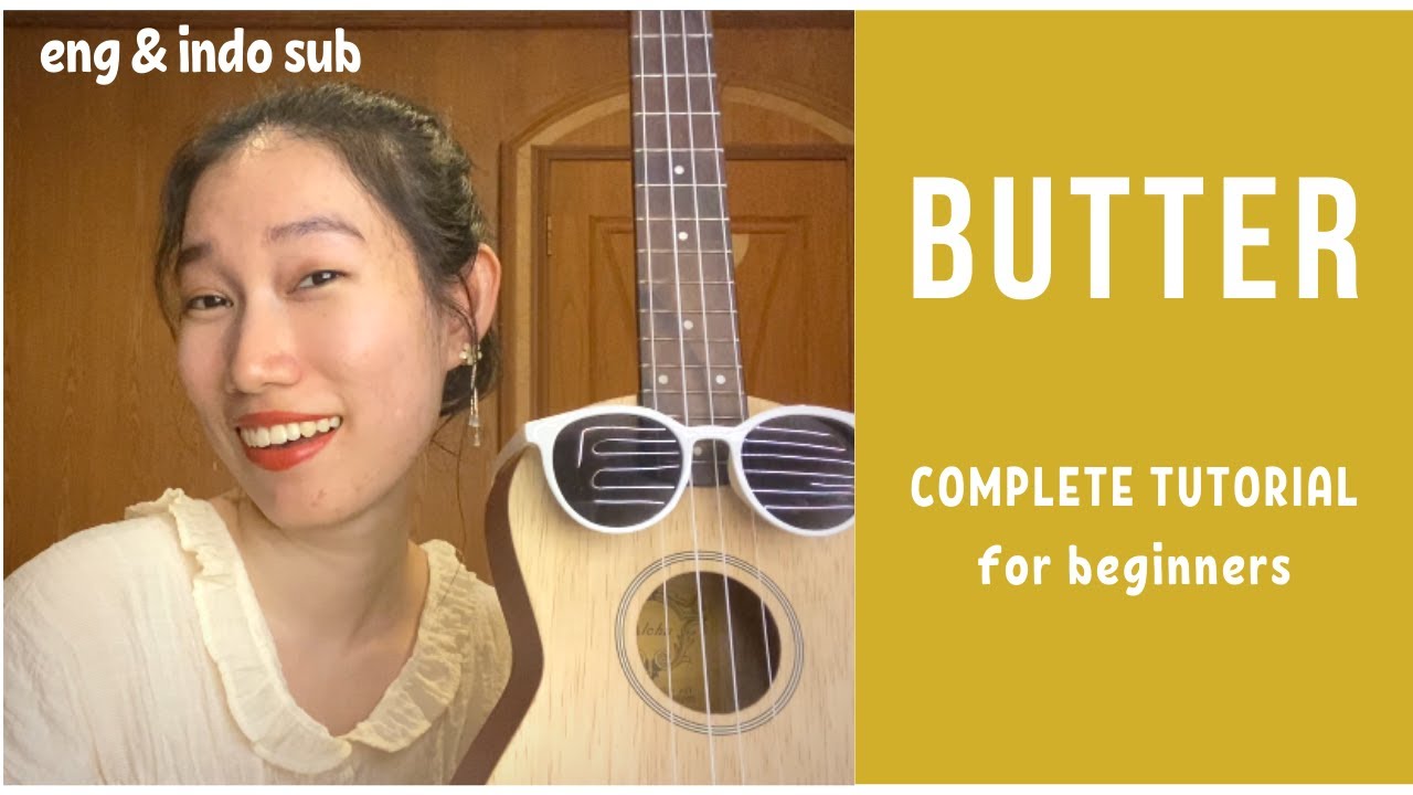BTS (방탄소년단) - Butter (UKULELE TUTORIAL) by Chairia Tandias