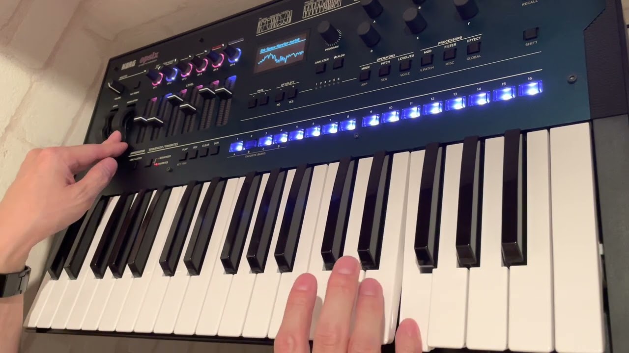 スペースハリアー / Main Theme をKORG opsixで弾いてみた