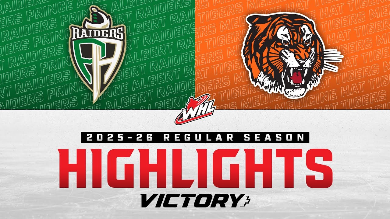 Prince Albert Raiders at Medicine Hat Tigers 01/17 | WHL Highlights 2025-26