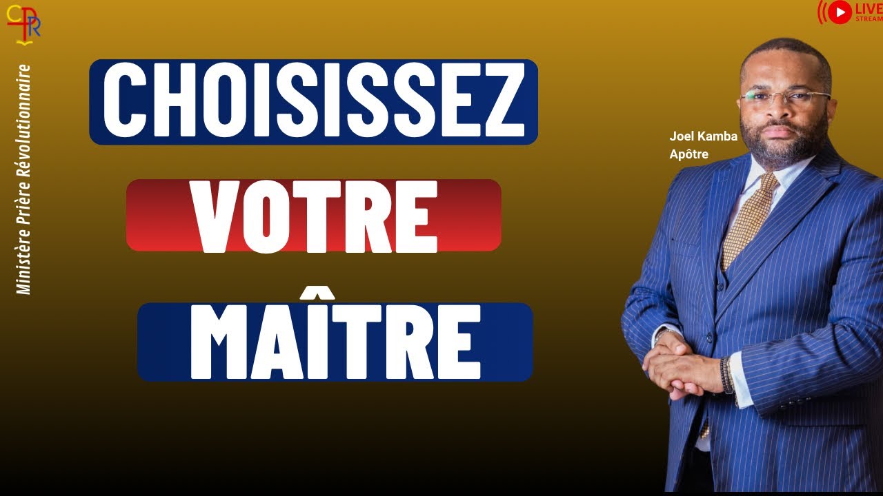 CHOISISSEZ VOTRE MAÎTRE ‼️🔥  