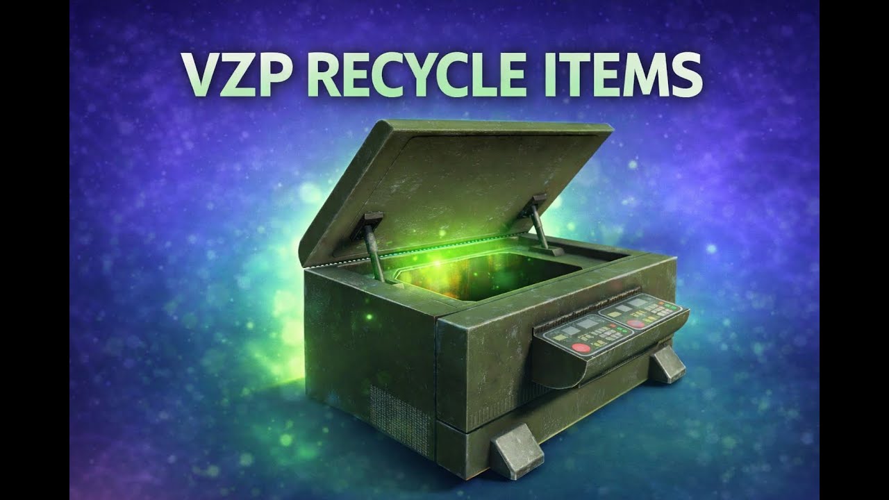 VZP_RECYCLE_ITEMS — мод для DayZ, который добавляет станции и механику переработки.