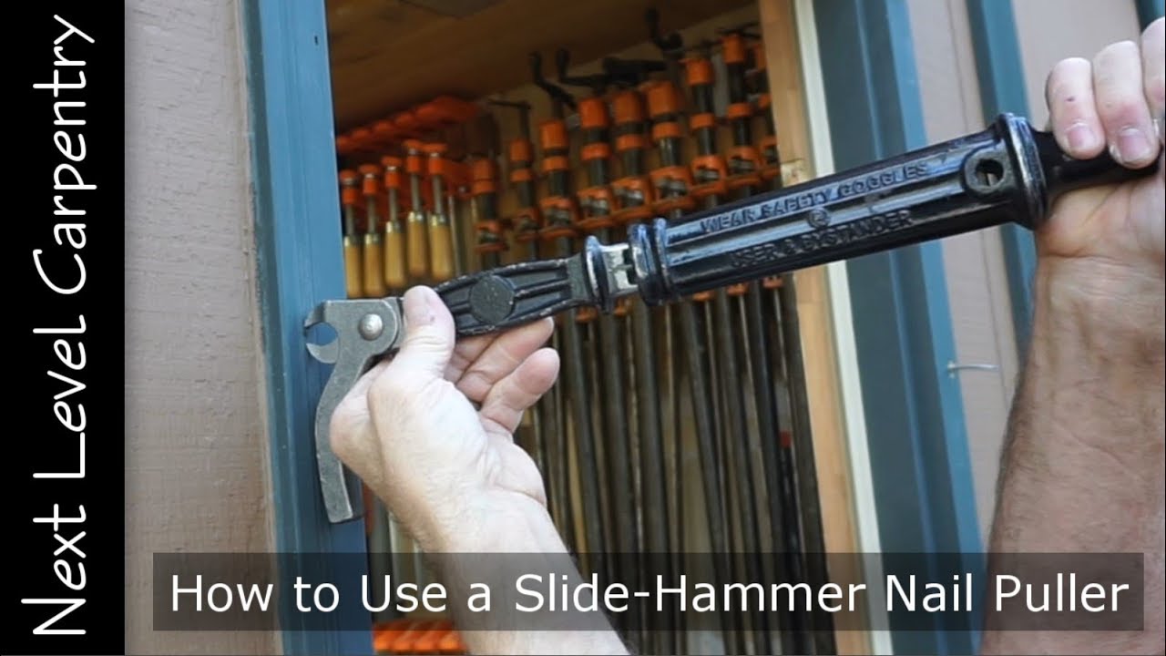 How to Use a Slide Hammer Nail Puller