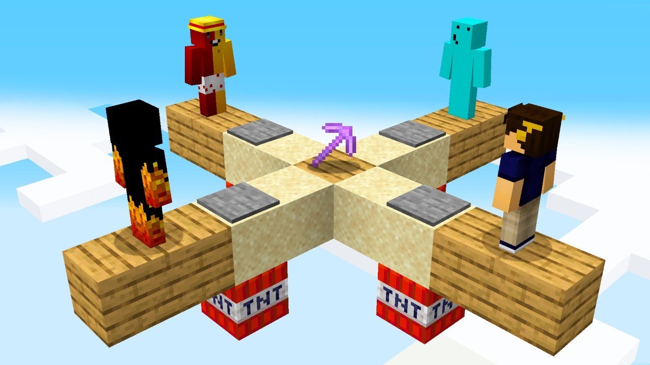 TESTEI o QI dos YOUTUBERS com DESAFIOS no MINECRAFT