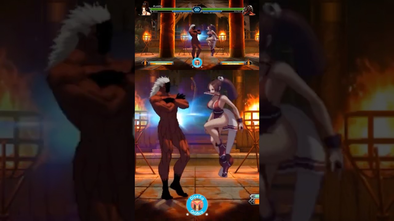 The King of Fighters XIII: Saiki Awakened SDM vs Mai Shiranui Neo Max - GamePlay