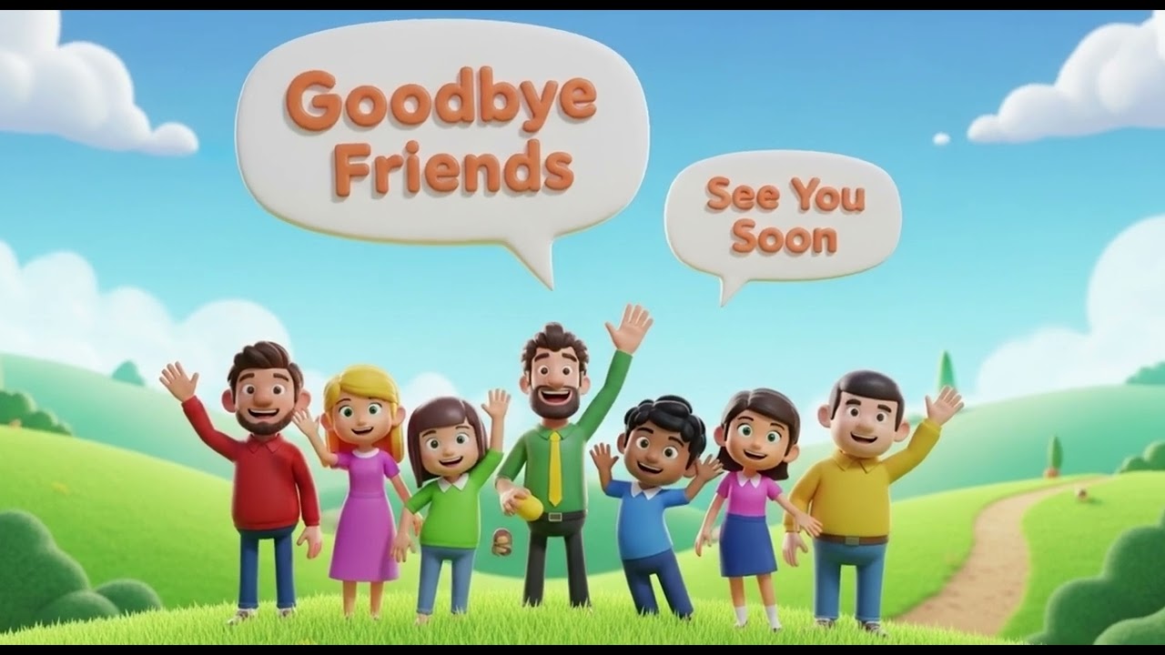 Goodbye Friends, See You Soon!