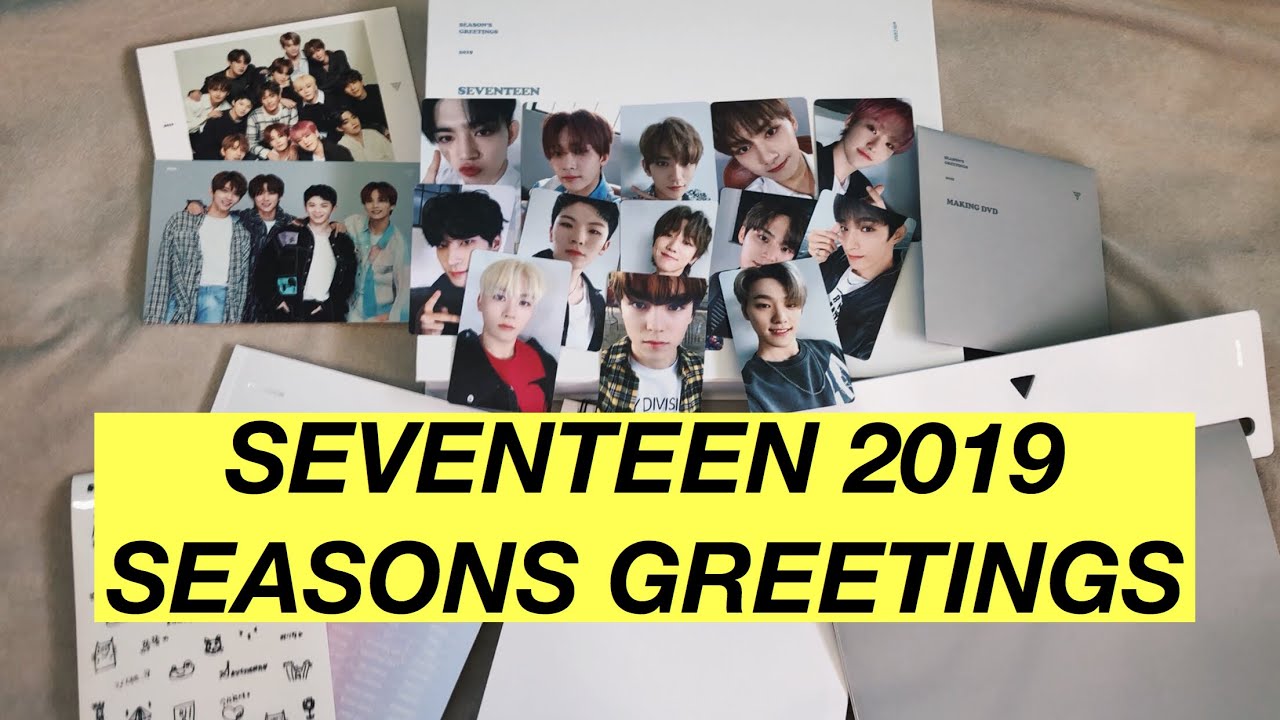 unboxing seventeen (세븐틴) 2019 seasons greetings! 💌