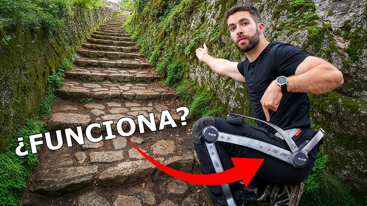 Probando un EXOESQUELETO REAL al EXTREMO