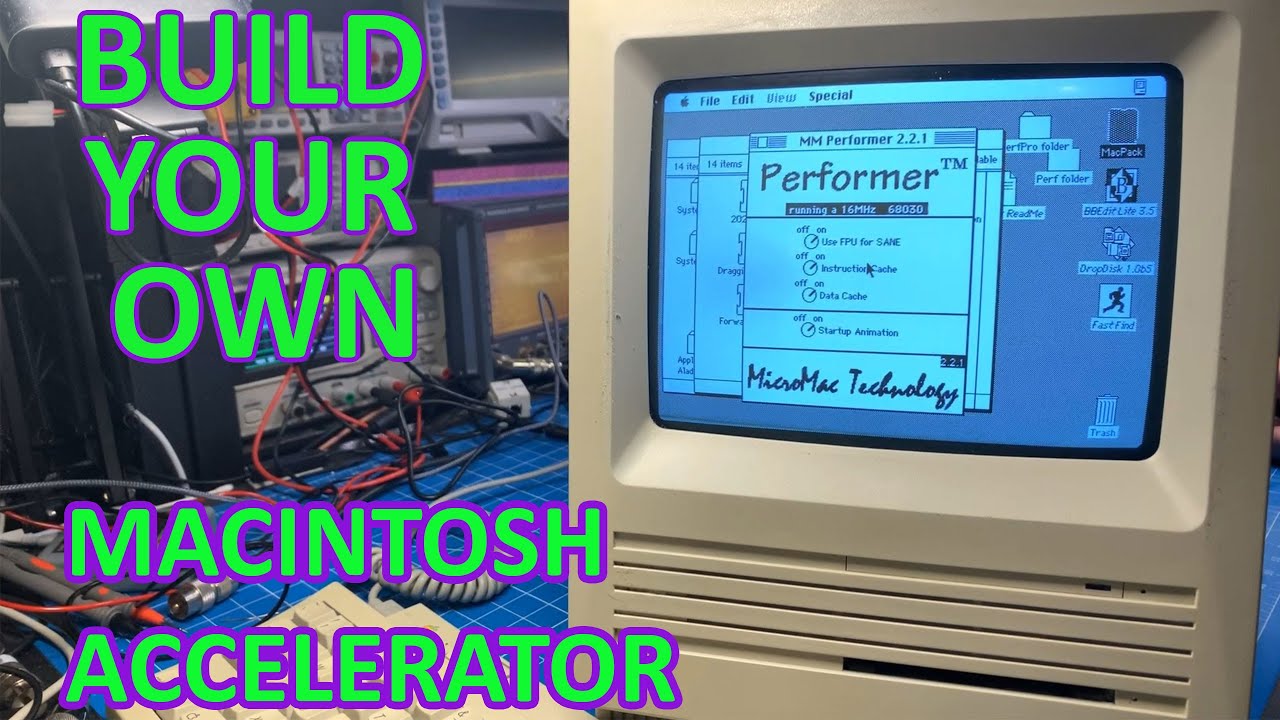 Building a Micromac Performer Accelerator Clone for Macintosh SE, Plus or Classic