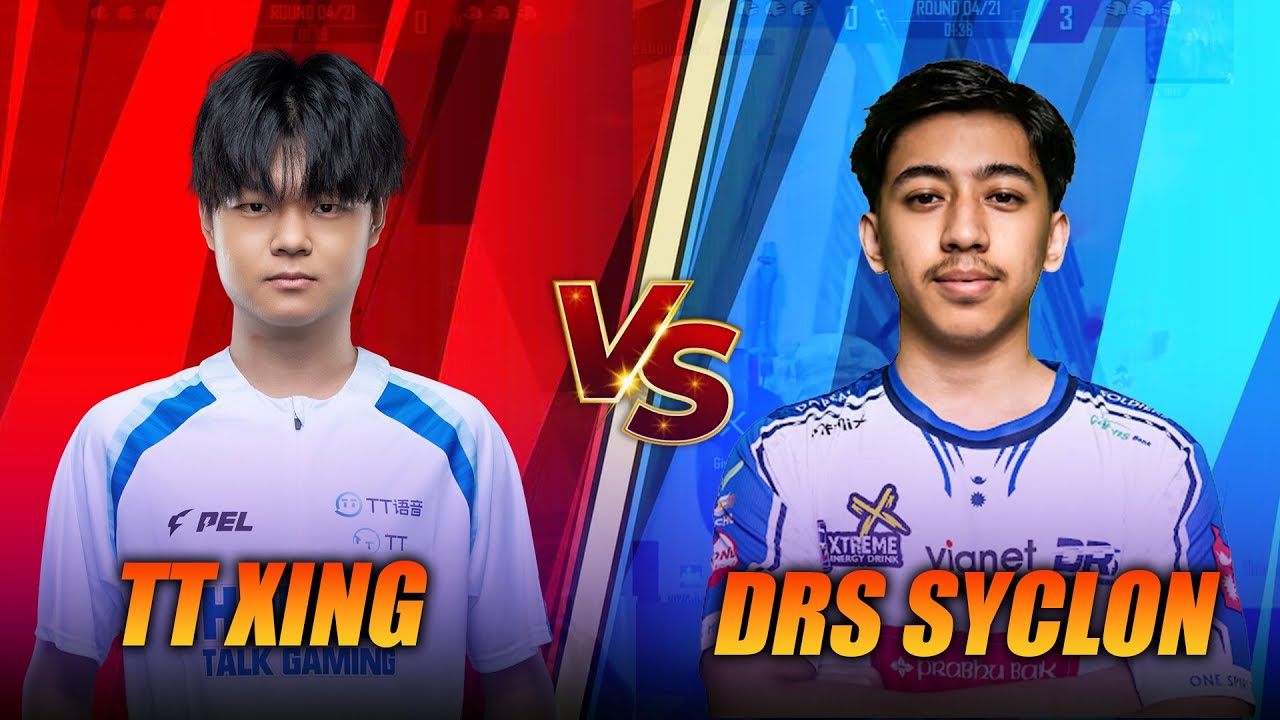 🇨🇳TT XING vs DRS SYCLON3🇳🇵1v1 Wow Mode 😱 Spary Battle !!🔥PUBG MOBILE NEPAL VS PEL!!👑🤯
