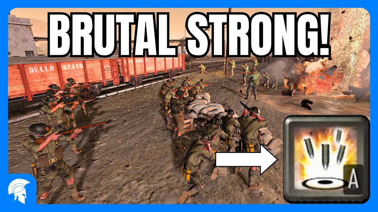 BRUTAL STRONG! - 4vs4 - British Forces - Company of Heroes 3