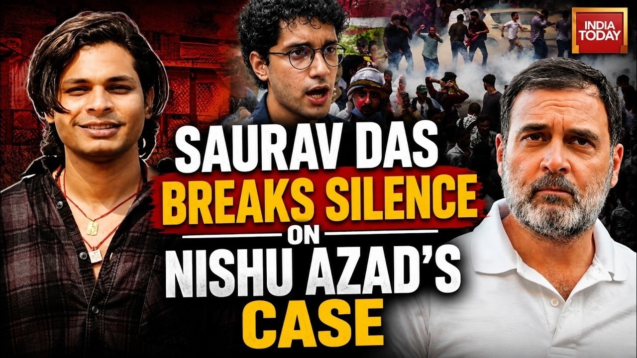 LIVE: Nishu Azad Case | Saurav Das EXCLUSIVE On Rahul Gandhi&rsquo;s Support & CJP Row | India Today