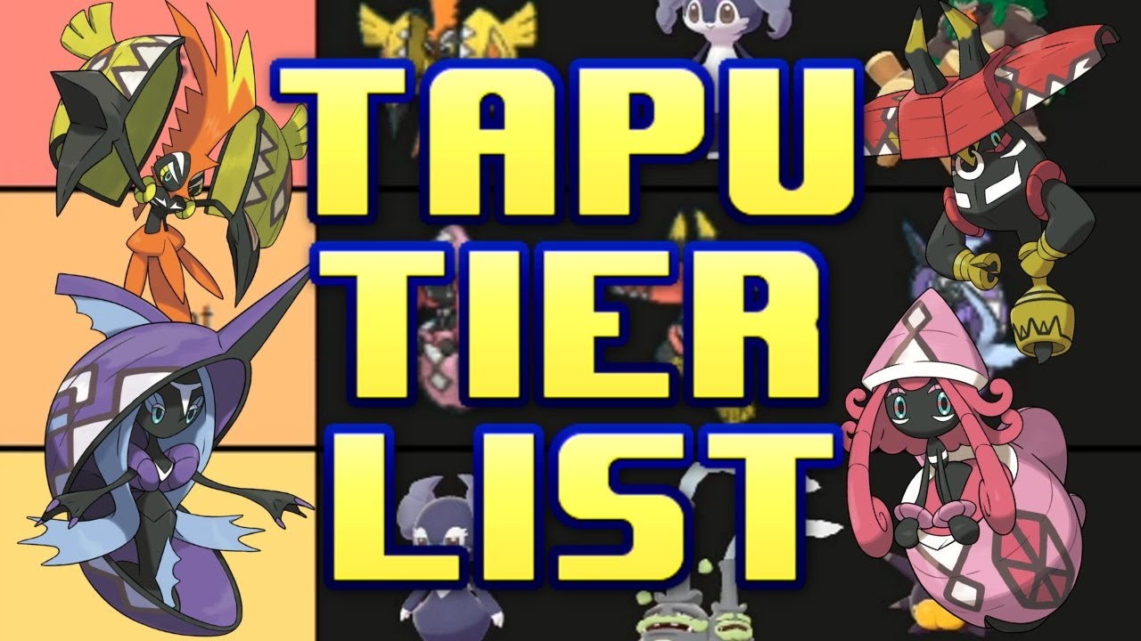 BEST Tapu Tier List! Crown Tundra DLC Pokemon Sword and Shield VGC 2020 Competitive Meta Breakdown!
