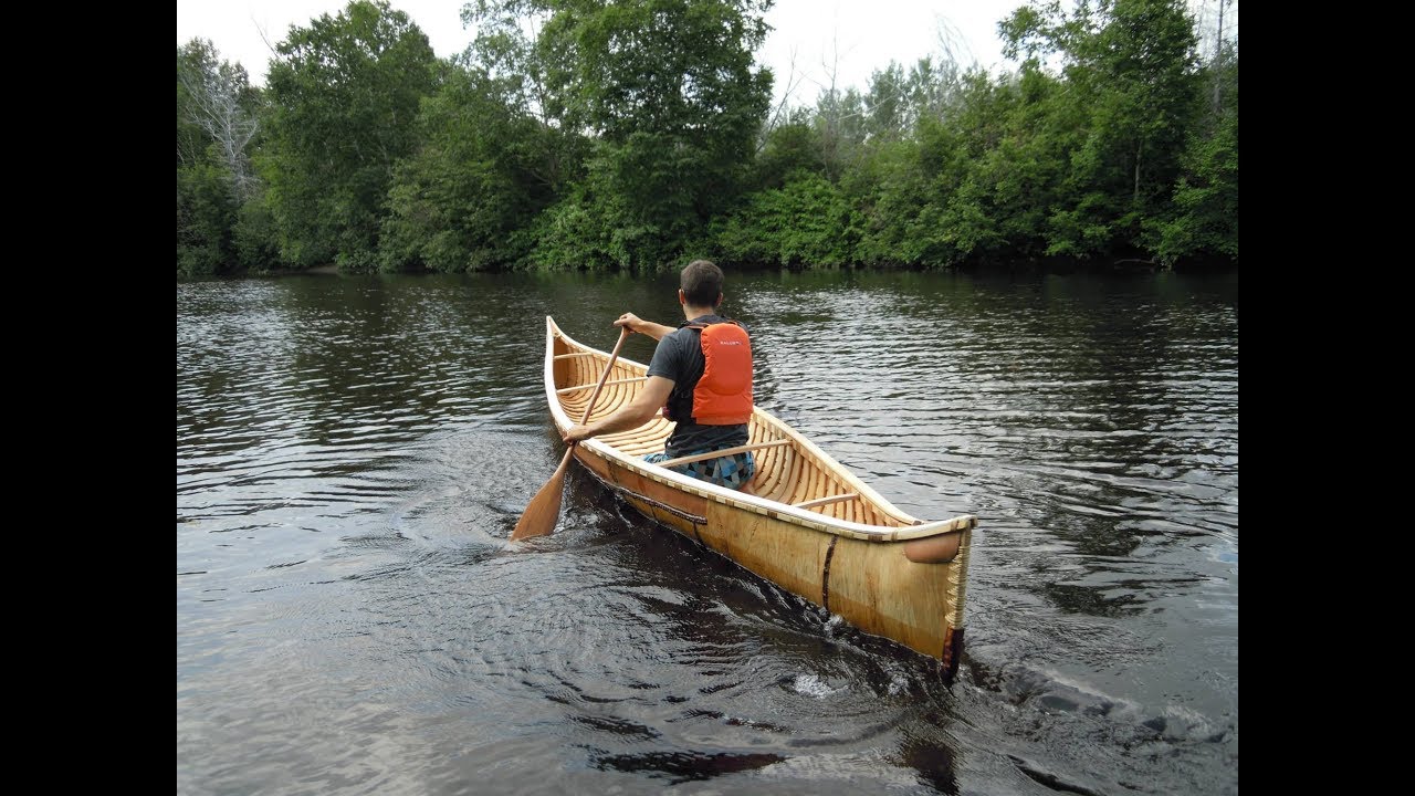My First Birchbark Canoe 4 Years in the Making, 2010 to 2014