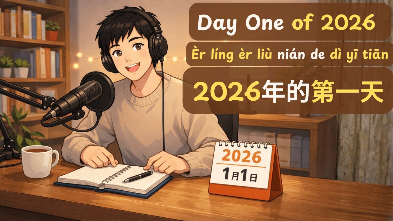 Chinese Listening | Day One of 2026 Just Start | 2026年的第一天 | Èr líng èr liù nián de dì yī tiān | HSK