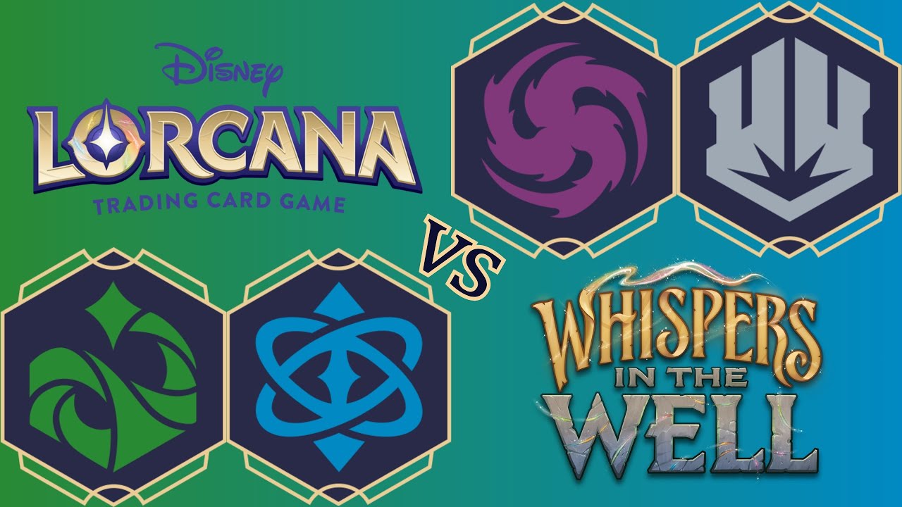 Emerald/Sapphire Control vs Amethyst/Steel Curve R1G2 OTP (Lorcana POV Whispers in the Well)