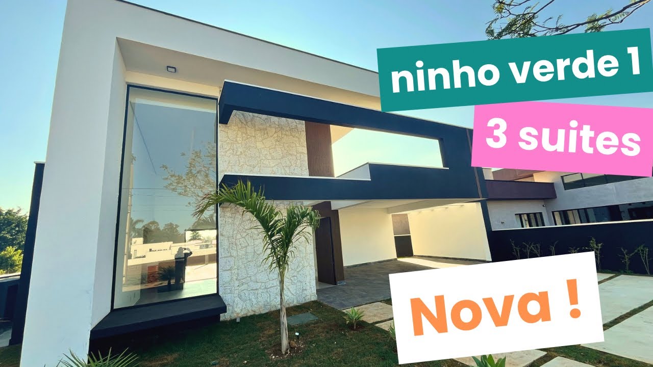 Casa no Ninho Verde 1 - 3 suites - Porangaba / SP