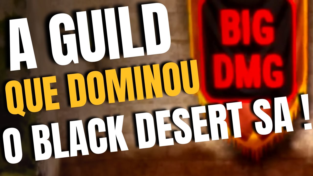 BIG DAMAGE - A MAIOR GUILD DO BLACK DESERT SA ! - Crow Reacts !