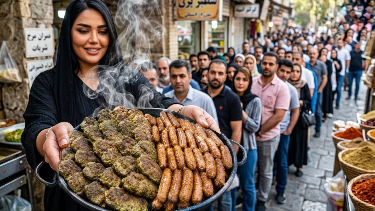 Iran's Unique Street Food I This Is What Real Life Looks Like !! 💯