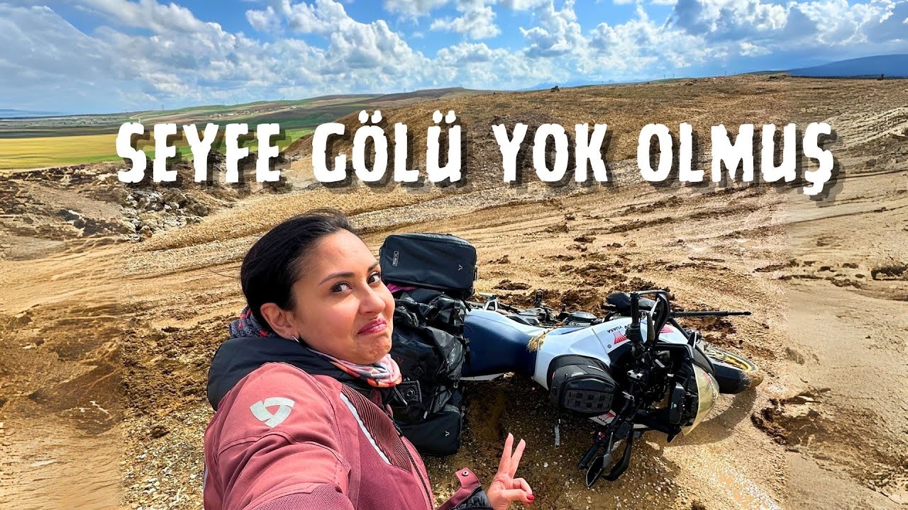 Şeyfe Gölünü Ararken Kayboldum - KIRŞEHİR / Motosikletle Türkiye Turu Bölüm 118