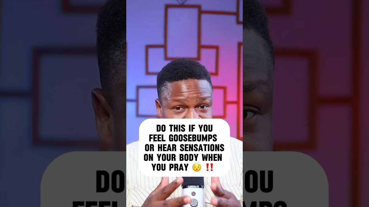 Do this if you feel goosebumps when you pray | Joshua Generation #inspiration #prophetic #fyp #viral