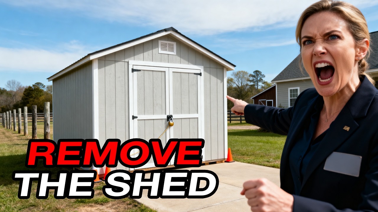 They Sent A &ldquo;Removal Order&rdquo; For My Backyard Shed&hellip; I Own This Land!