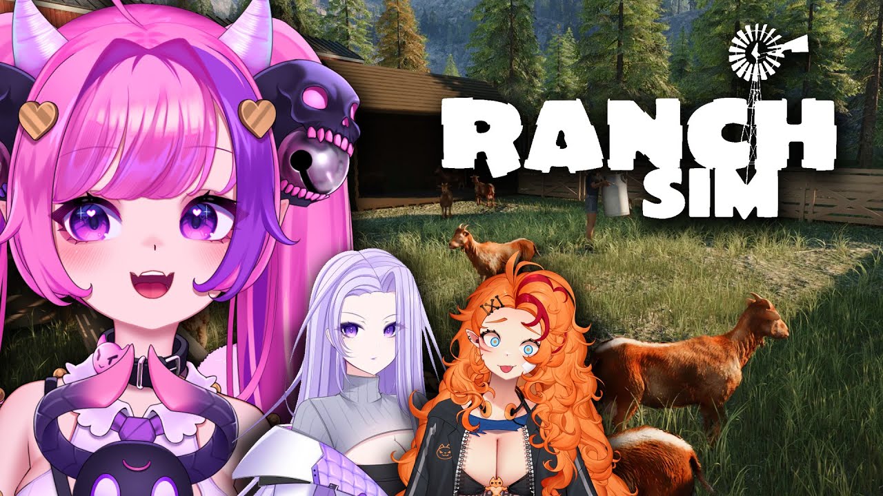 Ironmouse & Friends Play Ranch Simulator!