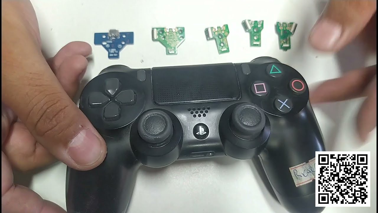 IDENTIFICANDO AS PLACAS MAE  E CONECTOR  USB DE CARGA DO CONTROLE DO PLAYSTATION 4 | por Topdezgames