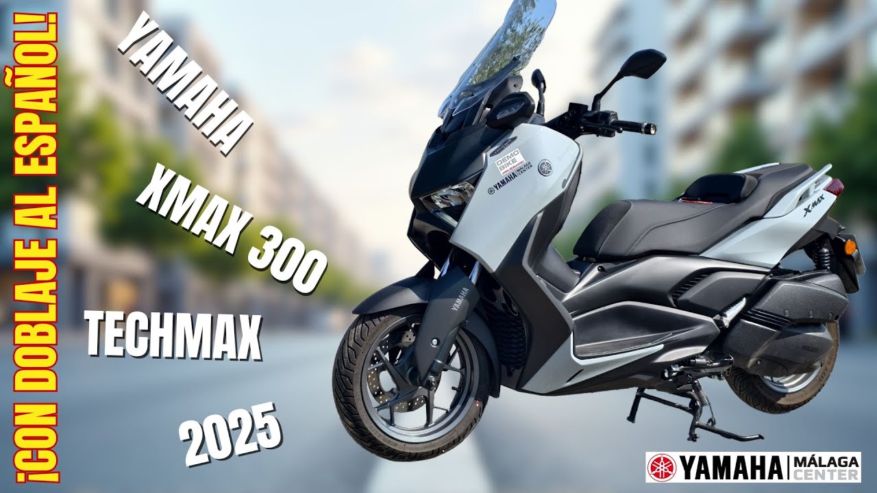 Yamaha XMAX 300 TechMax 2025 – Full Review & Ride Test 🛵🔥