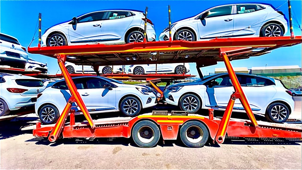 Sıfır kilometre otomobiller yüklüyorum!! 🚗 ( part 1 ) | OTO ÇEKER TIR