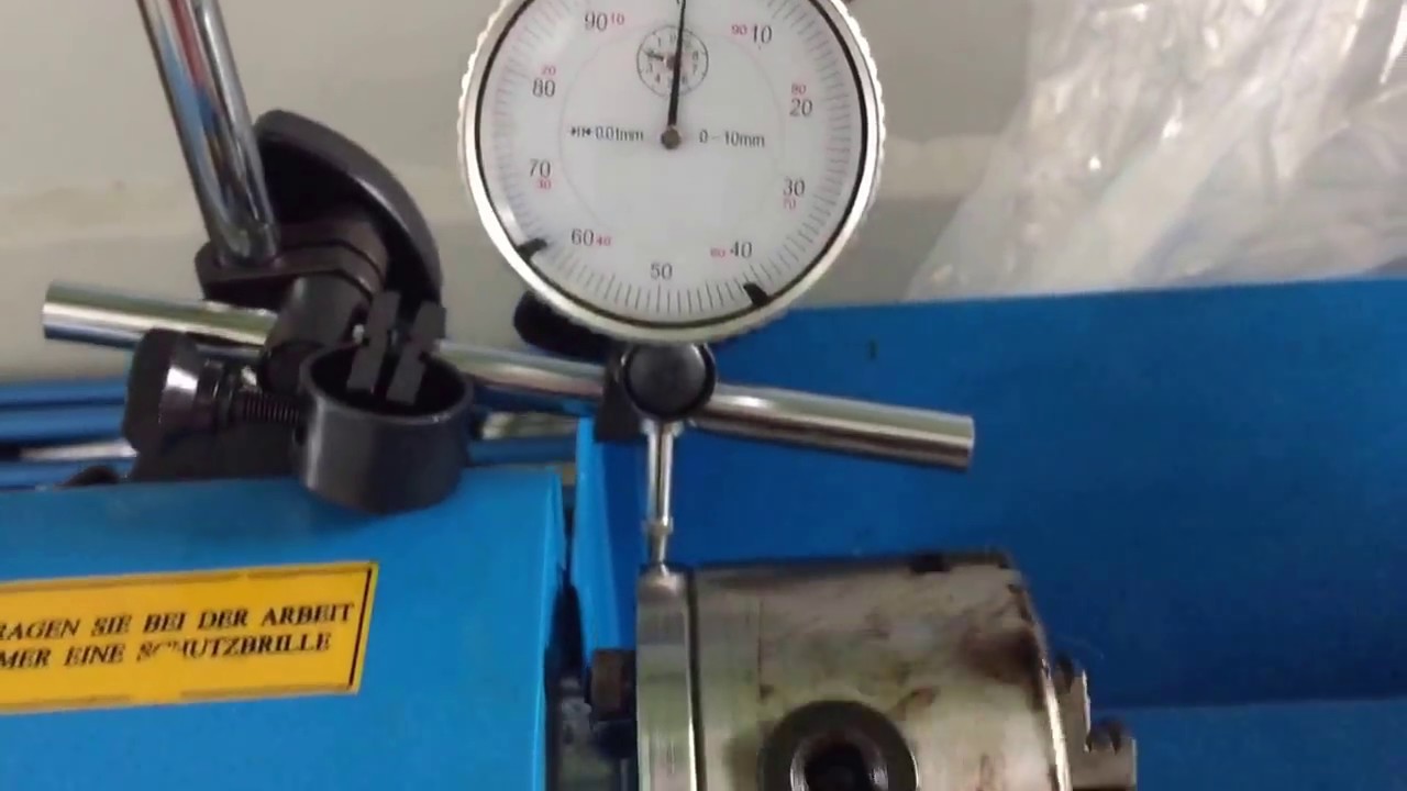 Teste mini torno mec&acirc;nico 310mm
